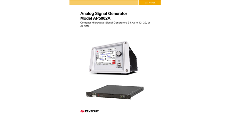 AP5002A Microwave Analog Signal Generator